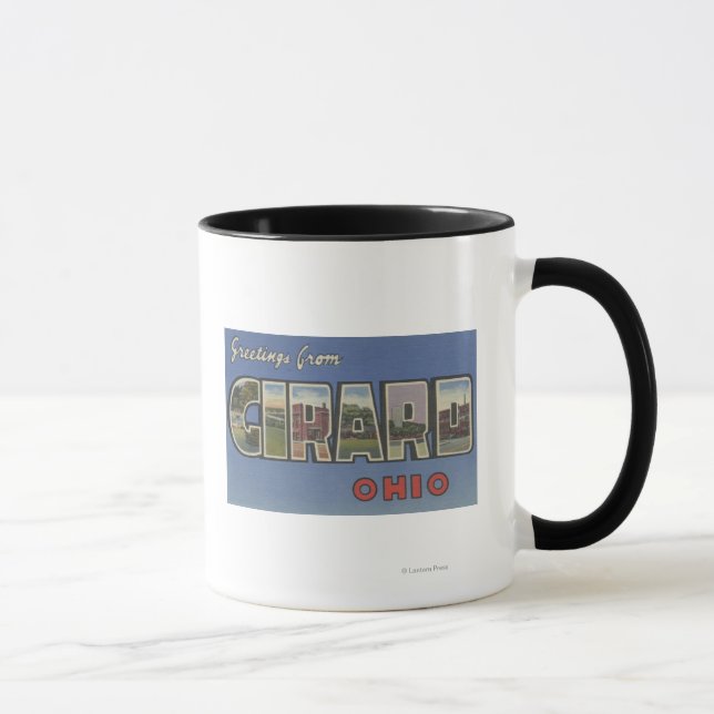 Girard, OhioLarge Letter ScenesGirard, OH Mug (Right)