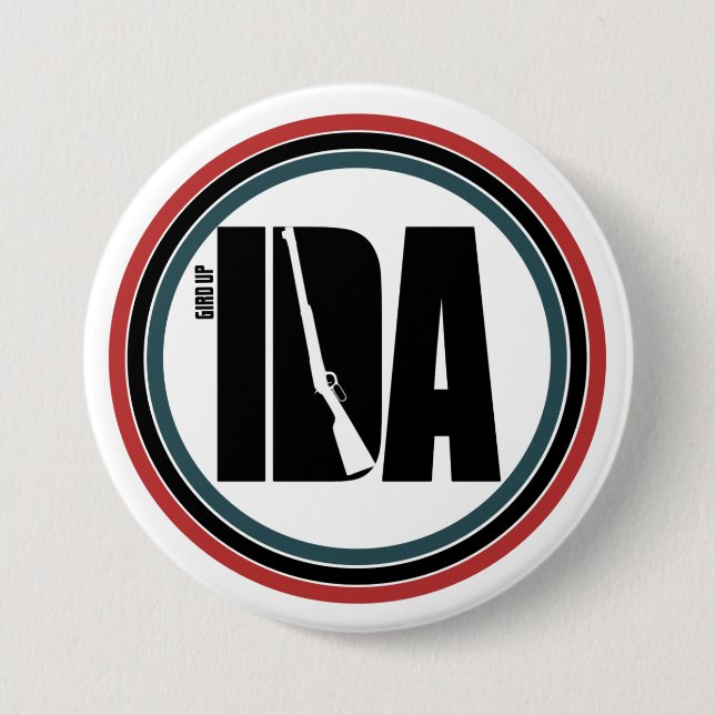 Gird Up Defense | IDA Button (Front)