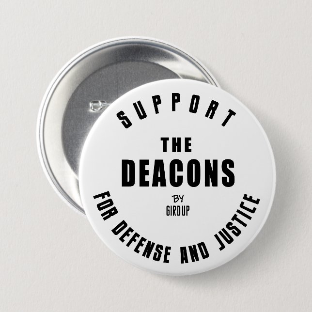 Gird Up Defense | The Deacons Button (Front & Back)