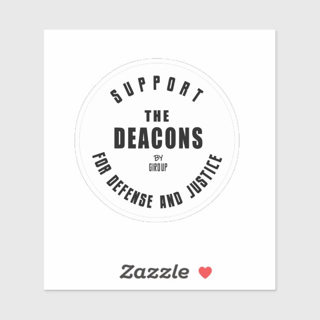 Gird Up Defense | The Deacons Sticker (Sheet)