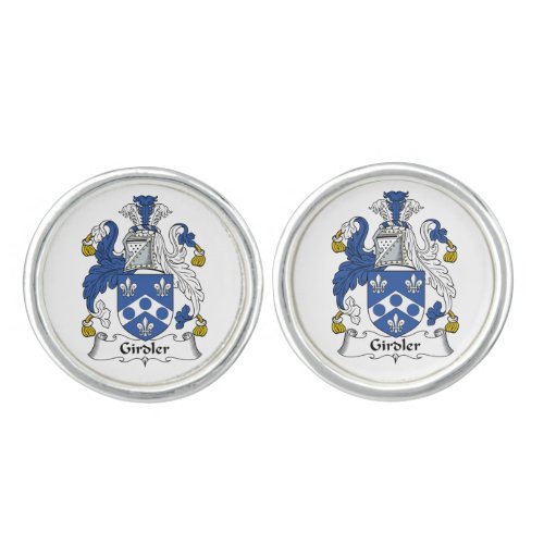 Girdler Family Crest Cufflinks