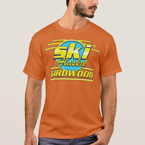 Girdwood Alaska 80s ski T_Shirt