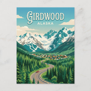 Girdwood USA Postcard