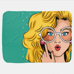 Girl #1 baby blanket