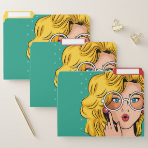 Girl #1 file folder
