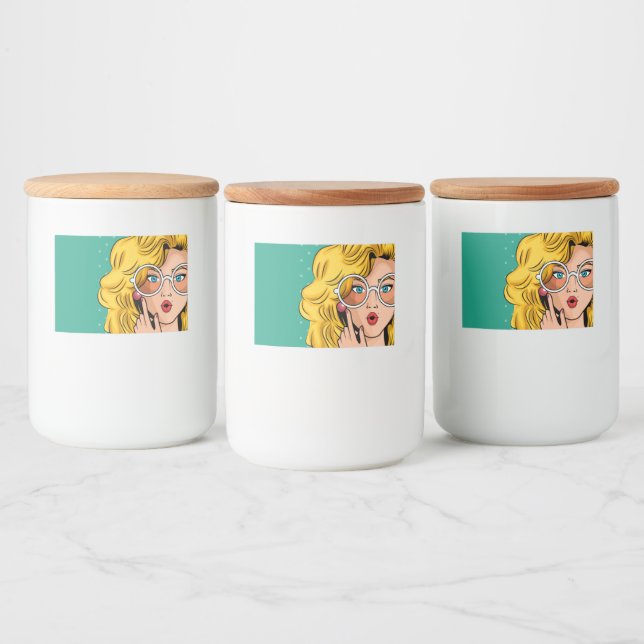 Girl #1 food label (Bottles)