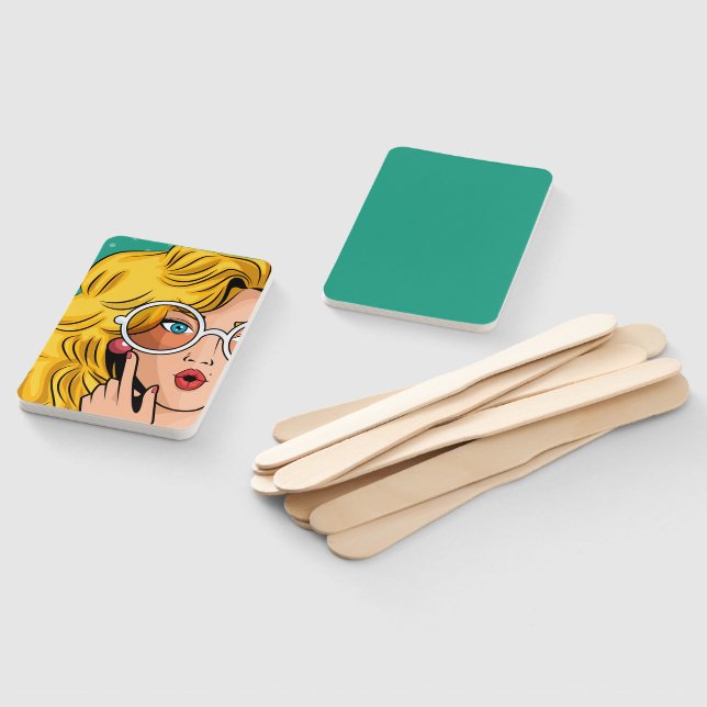 Girl #1 hand fan (Non-assembled)