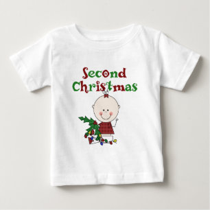 Girl 2nd Christmas Kids Baby Holidays T-Shirt