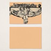 Girl and Boy Reading (Front & Back)