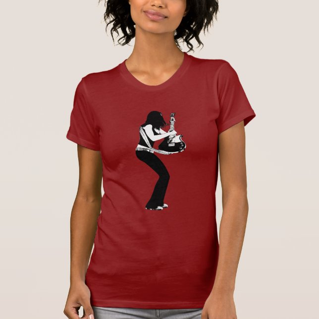 Girl and Guitar T-Shirt (Front)