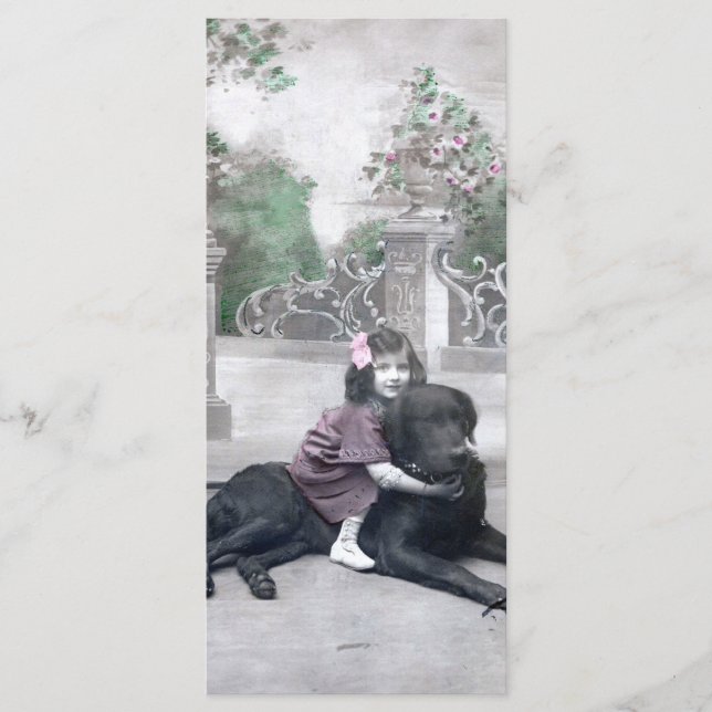 Girl and her Dog Menu (Front)