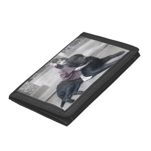 Girl and her Dog Tri-fold Wallet