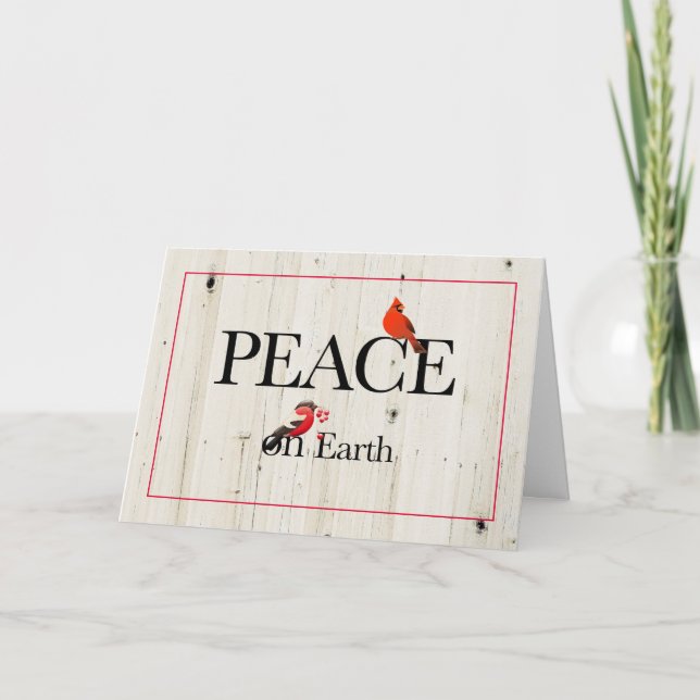 Girl and Horse Christmas Card (Front)