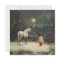 Girl and Horse | Full Moon Winter Christmas