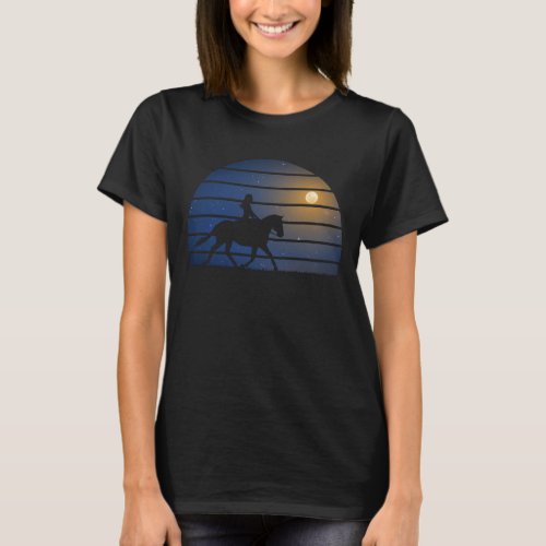 Girl And Horse T_Shirt