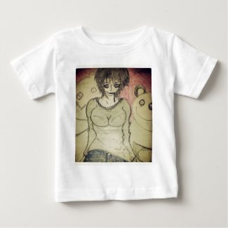 girl and teddy baby T-Shirt