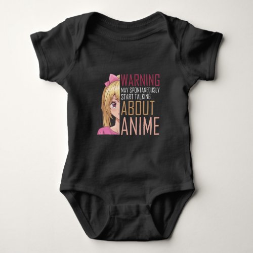 Girl Anime lover Manga Cosplay Fan Teen Baby Bodysuit