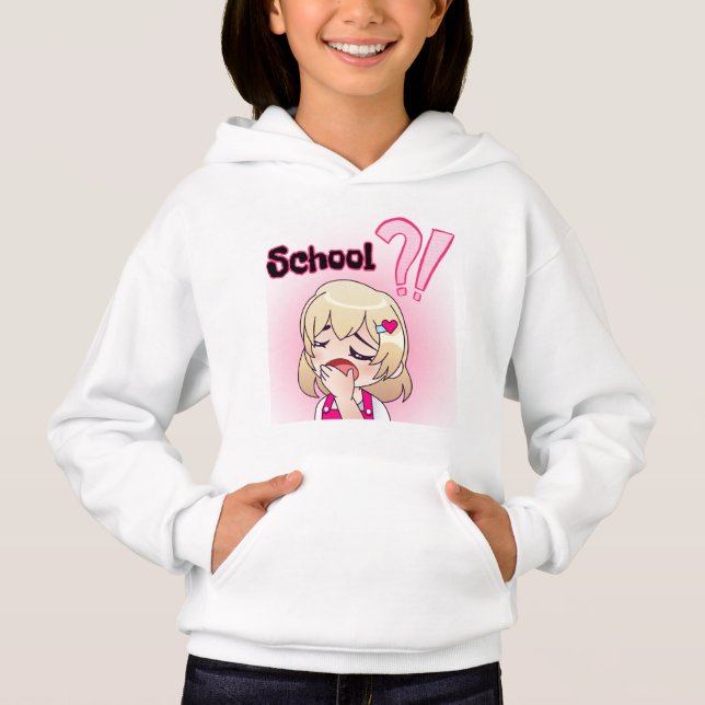 Girl anime sweatshirt (Front)