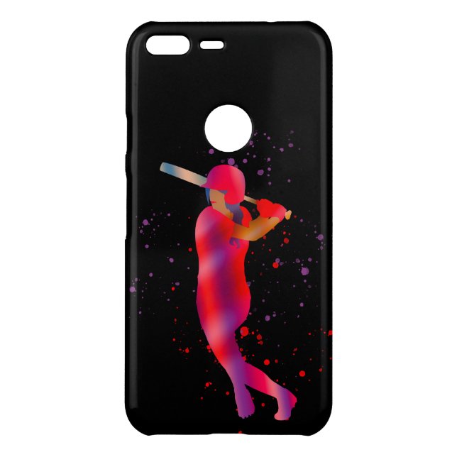 Girl at Bat Uncommon Google Pixel XL Case (Back)