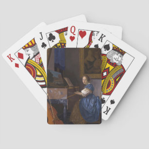 Girl at the Piano Poker Cards