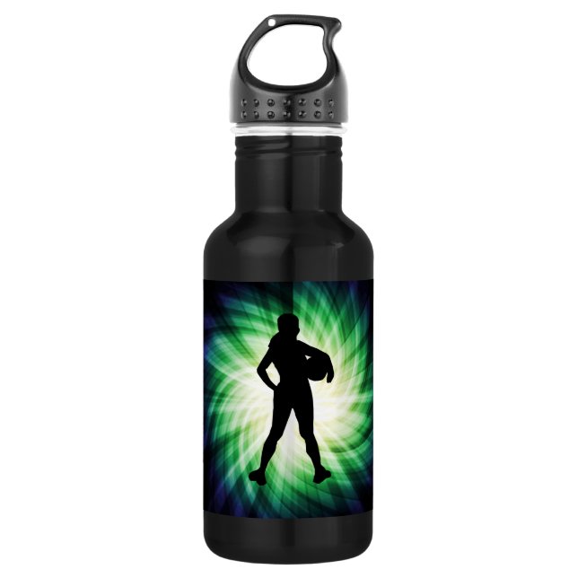 Girl Athlete; Cool Water Bottle (Front)