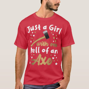 Girl Axe Throwing Ax Throwing Classic TShirt