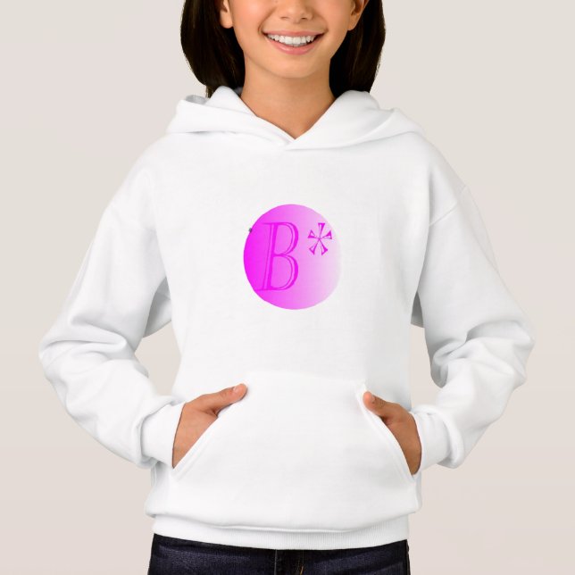 Girl B Star Hoodie (Front)