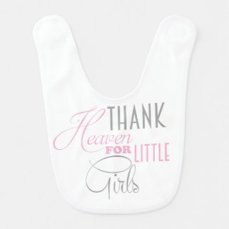 Girl Baby Big Bib
