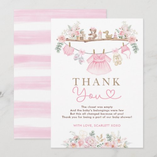 Girl Baby Clothes Pink Floral Baby Shower