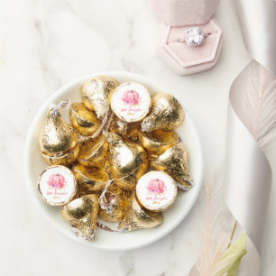 Girl Baby Shower Favor Fall Pumpkin Hershey Kisses