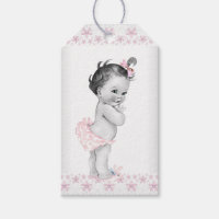 Girl Baby Shower Gift Tags