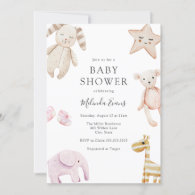 Girl Baby Shower Invitation