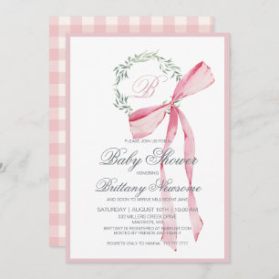 Girl Baby Shower Invitation