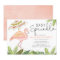 Girl baby sprinkle flamingo pink gold shower