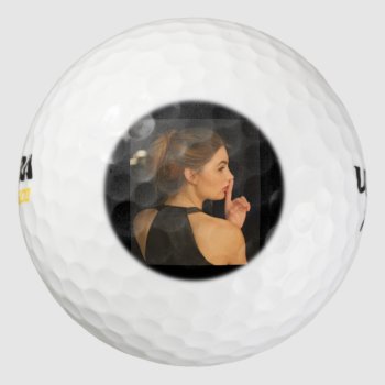 Girl Bachelor Party Golf Balls by alise_art at Zazzle