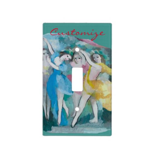 Girl Ballerina Dancers Thunder_Cove Light Switch Cover