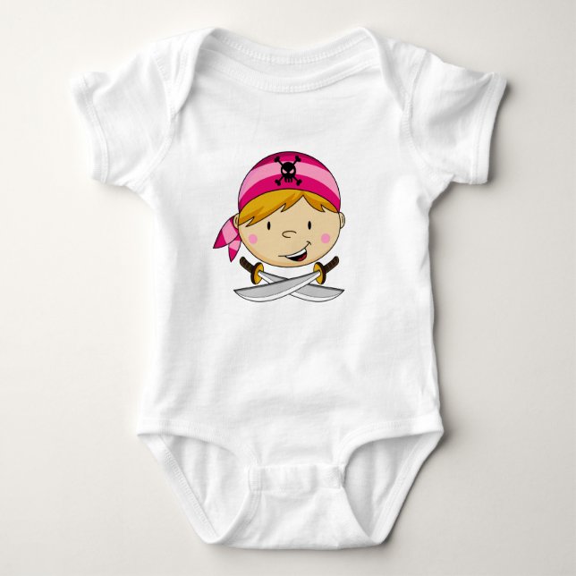 Girl Bandana Pirate Tee (Front)