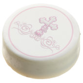 Girl Baptism Christening First Communion Cookies (Angled)