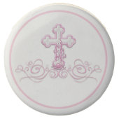 Girl Baptism Christening First Communion Cookies (Front)