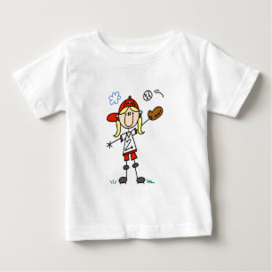 Girl Baseball Player Tshirts and Gifts
