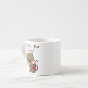 Girl Bear Crazy For Cocoa Espresso Cup