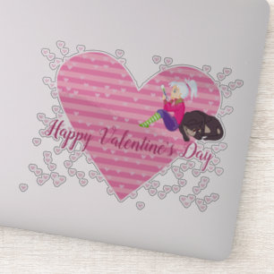 Girl Being in love  Sticker