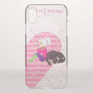 Girl Being in love iPhone XS Case