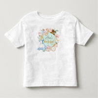 Girl birthday Alice in Wonderland Toddler T-shirt