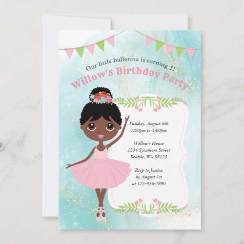 Girl Birthday Invitations