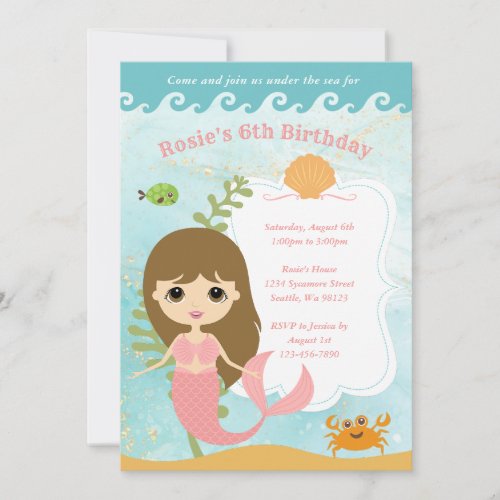 Girl Birthday Invitations