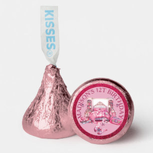 Girl Birthday Sleepover Personalized Hershey®'s Kisses®