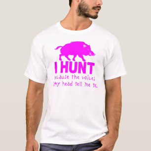 GIRL BOAR HUNTING T-Shirt