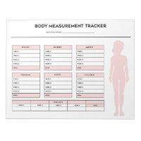 Girl Body Measurements Weight Loss Tracker Goal