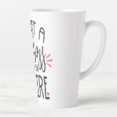 Girl Boss Building Her Empire Add Name Date Latte Mug (Right)
